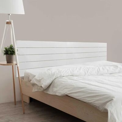 Dhome - Cabecero de Madera reciclada DM Estilo Palet Horizontal - 80cm - Publicité Dhome - Cabecero de Madera reciclada DM Estilo Palet Horizontal - 80cm - Publicité