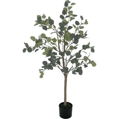 Homcom Árbol de Eucalipto Artificial 120cm - Decoración Interior Homcom Árbol de Eucalipto Artificial 120cm - Decoración Interior