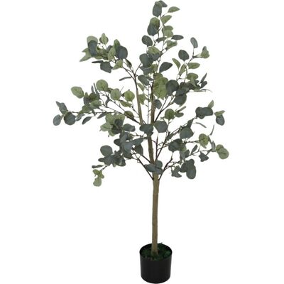 HOMCOM - Eucalipto artificial 150 cm - 230 hojas - verde - Planta HOMCOM - Eucalipto artificial 150 cm - 230 hojas - verde - Planta