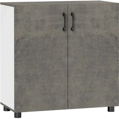 Homcom - Aparador - 80x37x80 cm - Gabinete Homcom - Aparador - 80x37x80 cm - Gabinete