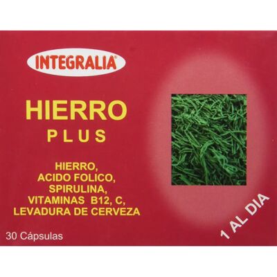 Integralia Eisen Plus 30 Kapseln - Nahrungsergänzung Integralia Eisen Plus 30 Kapseln - Nahrungsergänzung