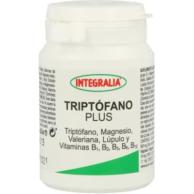 Integralia Tryptophan Plus - 50 Capsule, Sistema Nervoso & Riposo Integralia Tryptophan Plus - 50 Capsule, Sistema Nervoso & Riposo