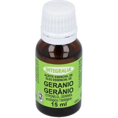 Integralia Geranie Ätherische Öl 15 ml Eco Integralia Geranie Ätherische Öl 15 ml Eco