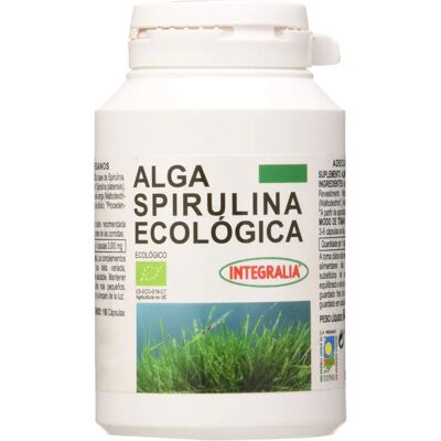 Integralia Espirulina Ecológica - 100 cápsulas Integralia Espirulina Ecológica - 100 cápsulas