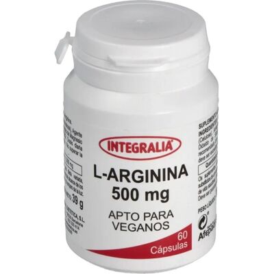 Integralia L-Arginin 500mg - Veganes Nahrungsergänzungsmittel Integralia L-Arginin 500mg - Veganes Nahrungsergänzungsmittel