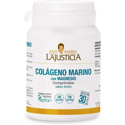 Colágeno Marino con Magnesio Sabor Limón - Suplemento Dietético Colágeno Marino con Magnesio Sabor Limón - Suplemento Dietético