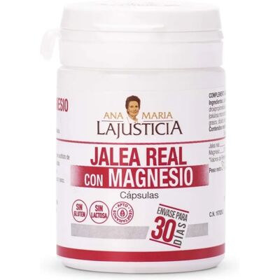 Ana Maria Lajusticia Magnesium 60 Kapseln - Nahrungsergänzungsmittel Ana Maria Lajusticia Magnesium 60 Kapseln - Nahrungsergänzungsmittel