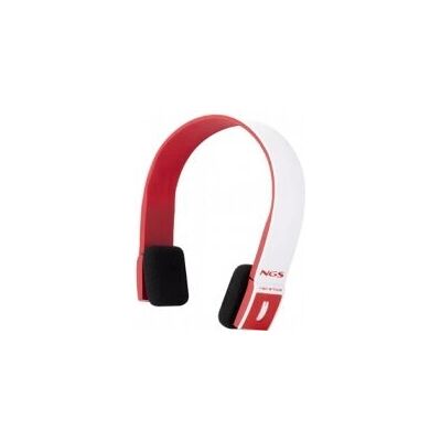 Casque NGS Red Artica - Sans fil, Appels/Musique Casque NGS Red Artica - Sans fil, Appels/Musique