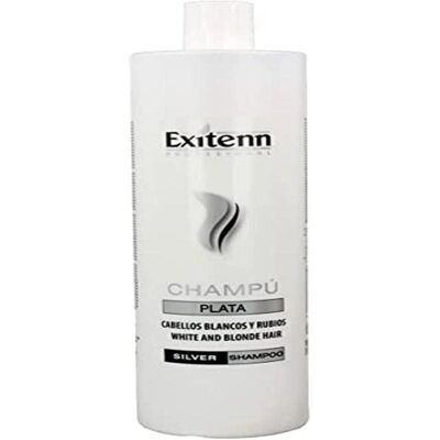 Shampoo Prateado Exitenn - Para cabelos loiros ou grisalhos Shampoo Prateado Exitenn - Para cabelos loiros ou grisalhos