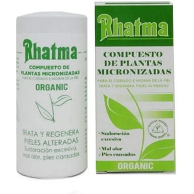 Rhatma Desodorante - Talco Micronizado - Revitaliza la Piel - 75g Rhatma Desodorante - Talco Micronizado - Revitaliza la Piel - 75g