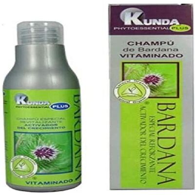 Champú Vitamina de Bardana Kunda - 250ml para crecimiento cabello Champú Vitamina de Bardana Kunda - 250ml para crecimiento cabello