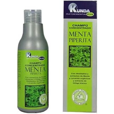 Champú de Menta Kunda - Refrescante, Natural, Cuidado del Cabello Champú de Menta Kunda - Refrescante, Natural, Cuidado del Cabello
