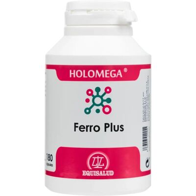 Equisalud Ferro Plus Holomega 180 Capsules - Iron Supplement Equisalud Ferro Plus Holomega 180 Capsules - Iron Supplement