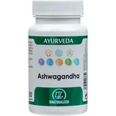 Equisalud Ashwagandha Kapseln - Adaptogen, Vegan, 50 Stück Equisalud Ashwagandha Kapseln - Adaptogen, Vegan, 50 Stück