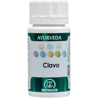Cápsulas de Cravo Ayurveda da Equisalud - Suplemento Alimentar Cápsulas de Cravo Ayurveda da Equisalud - Suplemento Alimentar