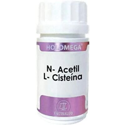 Equisalud N-Acetyl L-Cysteine Holomega - Supplement - 50 Capsules Equisalud N-Acetyl L-Cysteine Holomega - Supplement - 50 Capsules