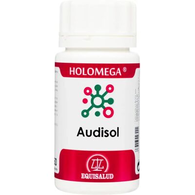 Equisalud Holomega Audisol - Cápsulas para a saúde do ouvido Equisalud Holomega Audisol - Cápsulas para a saúde do ouvido