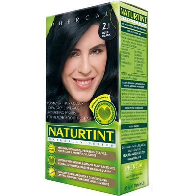 Tinta Permanente Naturtint - Sem Amônia, Azul-Preto, 170ml Tinta Permanente Naturtint - Sem Amônia, Azul-Preto, 170ml