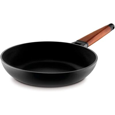 Castey YM28 - Padella in Legno Rimovibile Antiaderente - 28cm - Padella Castey YM28 - Padella in Legno Rimovibile Antiaderente - 28cm - Padella