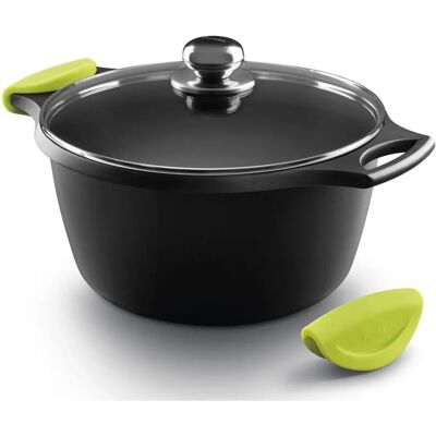 Castey F3-IO24 Casseruola Nera 5L Induzione Castey F3-IO24 Casseruola Nera 5L Induzione