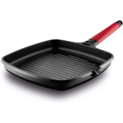 Castey Cast Iron Grill Pan - 22cm - Suitable for Induction Castey Cast Iron Grill Pan - 22cm - Suitable for Induction