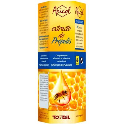 Extrait de Propolis Tongil Apicol 60ml - Renforce le Système Immunitaire - Publicité Extrait de Propolis Tongil Apicol 60ml - Renforce le Système Immunitaire - Publicité
