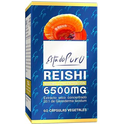 Estado Puro Reishi 6500 mg - Cápsulas Apoio Imunológico Estado Puro Reishi 6500 mg - Cápsulas Apoio Imunológico