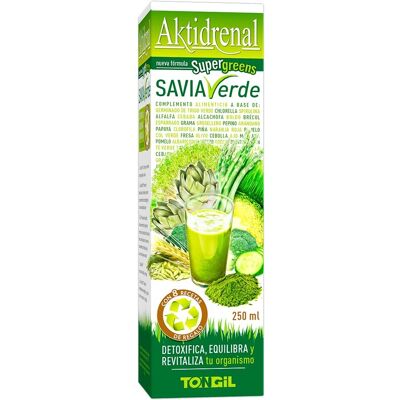 Tongil Aktidrenal Green 250 ml - Desintoxicação e Energia Tongil Aktidrenal Green 250 ml - Desintoxicação e Energia