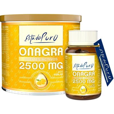 Óleo de Prímula Estado Puro 2500mg - 300 Softgels - Ômega 6 & Vitamina E - Apoio na Menopausa Óleo de Prímula Estado Puro 2500mg - 300 Softgels - Ômega 6 & Vitamina E - Apoio na Menopausa