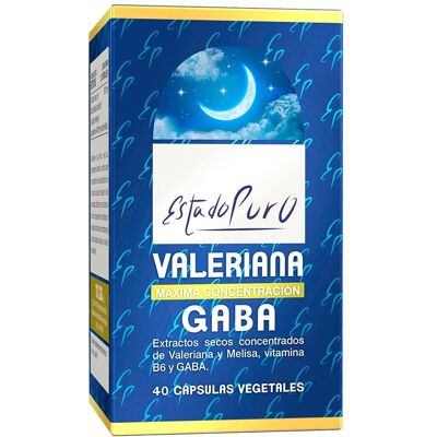 Estado Puro Valeriana com Gaba - Suplemento alimentar Estado Puro Valeriana com Gaba - Suplemento alimentar