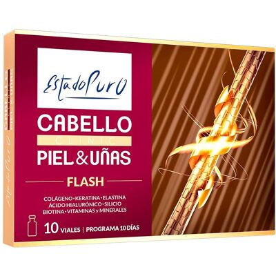 Estado Puro Flash Hair, Skin & Nails - Collagen, Keratin, Elastin Estado Puro Flash Hair, Skin & Nails - Collagen, Keratin, Elastin