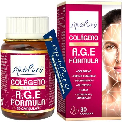 Estado Puro Colágeno fórmula A.G.E. - Pele & Saúde Estado Puro Colágeno fórmula A.G.E. - Pele & Saúde