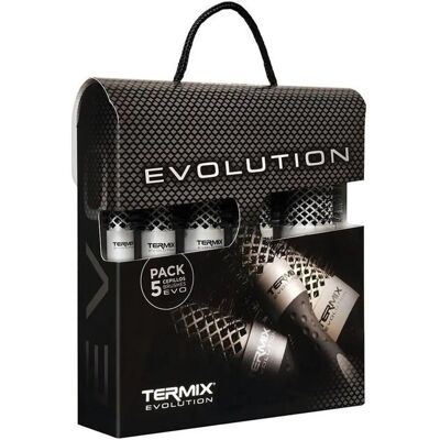 Termix Evolution Styling Brush Set Large Basic Black - Styling Brush Set Termix Evolution Styling Brush Set Large Basic Black - Styling Brush Set