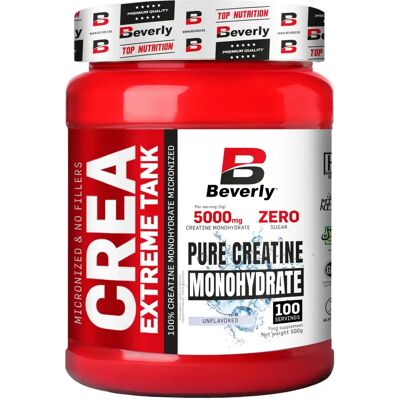 Beverly Nutrition Beverly Nutriție Crea Extreme Tank Creapure 500 g - Suplemento de Creatina Beverly Nutrition Beverly Nutriție Crea Extreme Tank Creapure 500 g - Suplemento de Creatina