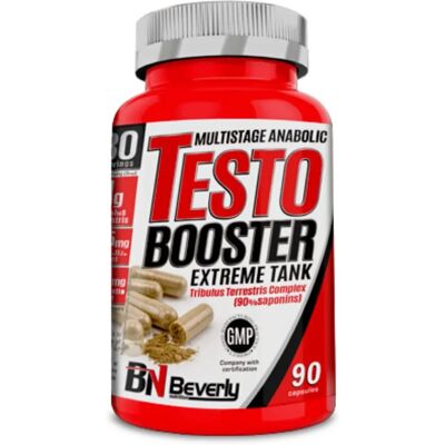 Beverly Nutrition Testo Booster Extreme Tank - Tribulus - 90 Cápsulas Beverly Nutrition Testo Booster Extreme Tank - Tribulus - 90 Cápsulas