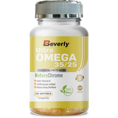 Beverly Nutrition Ultra Omega 3 - Apoio ao Coração - 100 Perlas Beverly Nutrition Ultra Omega 3 - Apoio ao Coração - 100 Perlas