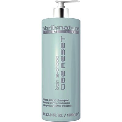Shampoo Age Reset végétalien de abril et nature - Publicité Shampoo Age Reset végétalien de abril et nature - Publicité