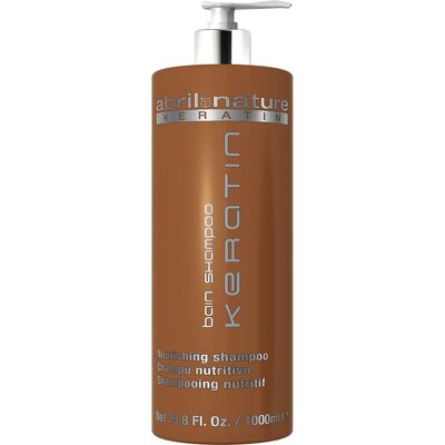 Shampoing Nutritif à la Kératine Abril Et Nature - Réparation & Brillance - Publicité Shampoing Nutritif à la Kératine Abril Et Nature - Réparation & Brillance - Publicité