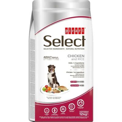 Cibo per Cani PICART Pollo e Riso 12 Kg Cibo per Cani PICART Pollo e Riso 12 Kg