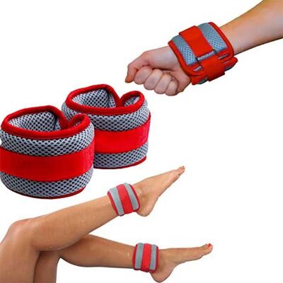Ology Aquatic Bracelet Wrist/ankle - Red, Grey - Fitness Equipment Ology Aquatic Bracelet Wrist/ankle - Red, Grey - Fitness Equipment