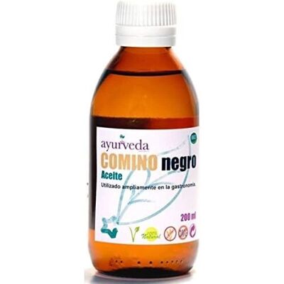 Equisalud Marca Aceite de Comino Negro Ayurvédico 200 ml - Aceite de Comino Negro Equisalud Marca Aceite de Comino Negro Ayurvédico 200 ml - Aceite de Comino Negro