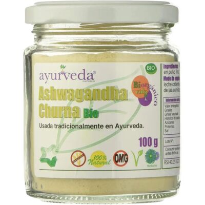 Ayurveda Bio Ashwagandha Wurzelpulver - Kräuterergänzung Ayurveda Bio Ashwagandha Wurzelpulver - Kräuterergänzung