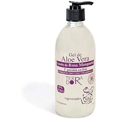 Gel de Aloe Vera y Rosa Mosqueta Terra D'Or - 500ml Gel de Aloe Vera y Rosa Mosqueta Terra D'Or - 500ml
