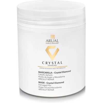 Arual Crystal Diamond Haarmaske - Reparieren Nähren Glanz - Haarmaske Arual Crystal Diamond Haarmaske - Reparieren Nähren Glanz - Haarmaske
