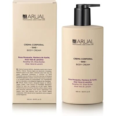 Creme Corporal Arual - Hidratante, de Absorção Rápida - 500ml Creme Corporal Arual - Hidratante, de Absorção Rápida - 500ml