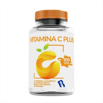 Bequisa Vitamina C Plus 100 Cápsulas - Suplemento de vitamina Bequisa Vitamina C Plus 100 Cápsulas - Suplemento de vitamina