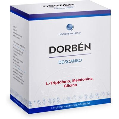 Mahen Dorben - Melatonina & Aminoácidos - Apoio ao Sono - 60 Cápsulas Mahen Dorben - Melatonina & Aminoácidos - Apoio ao Sono - 60 Cápsulas