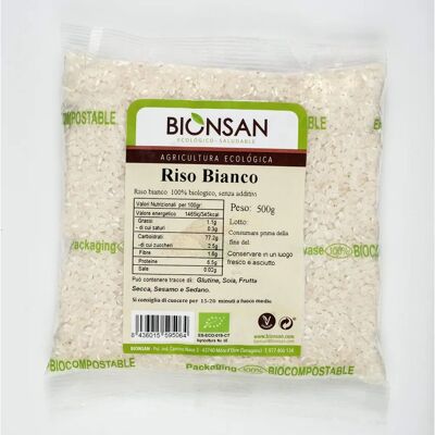 Arroz Blanco Redondo Ecológico Bionsan - Arroz Blanco Arroz Blanco Redondo Ecológico Bionsan - Arroz Blanco