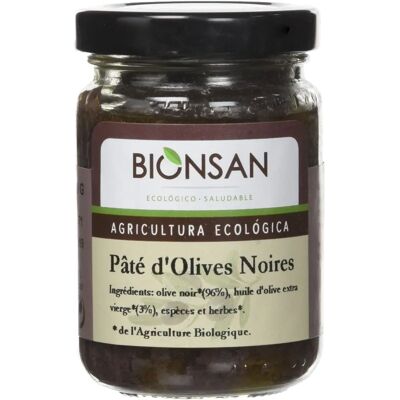 Bionsan Eco Paté de aceitunas negras 140 g Bionsan Eco Paté de aceitunas negras 140 g