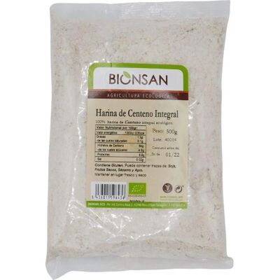 Harina de Centeno Ecológica Bionsan 500g - Harina Harina de Centeno Ecológica Bionsan 500g - Harina
